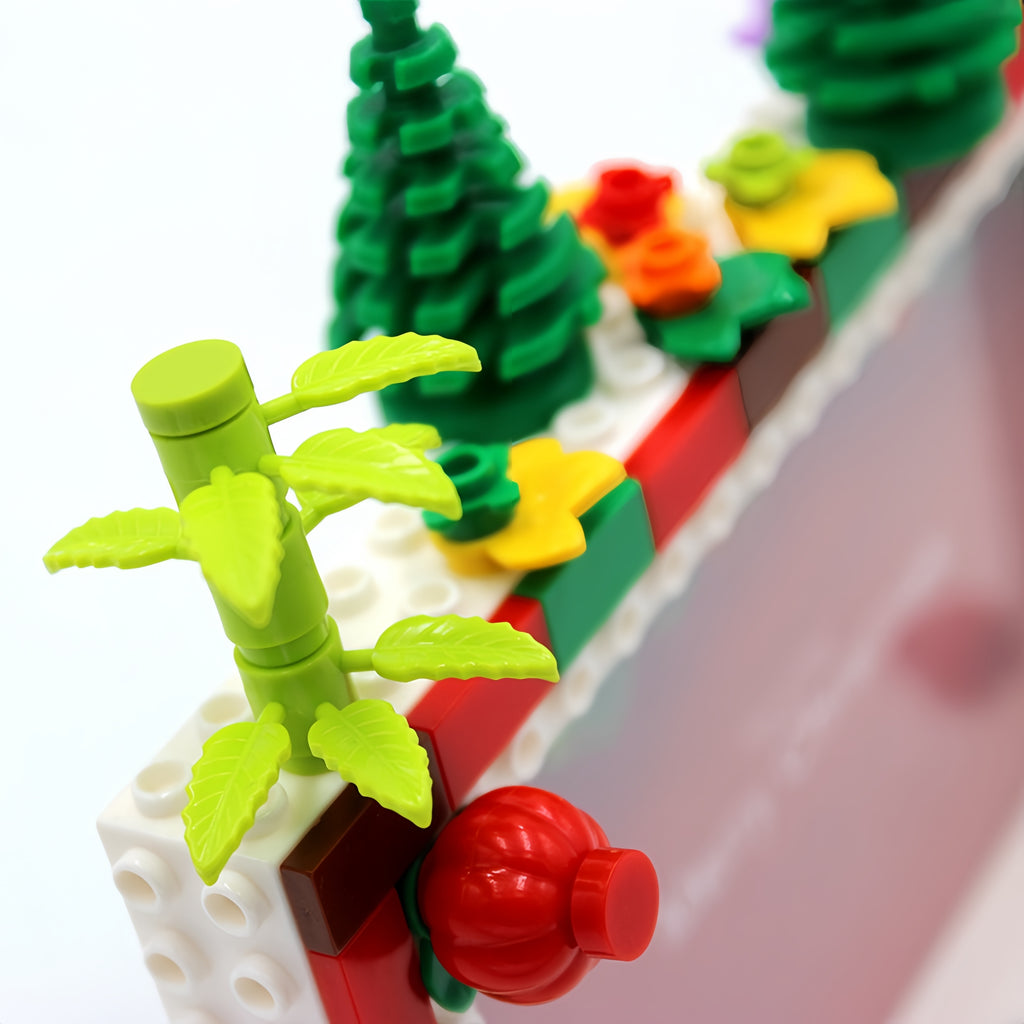 My Little Chrismas Tree - DIY Building Block 6‘’ Single Photo Frame
