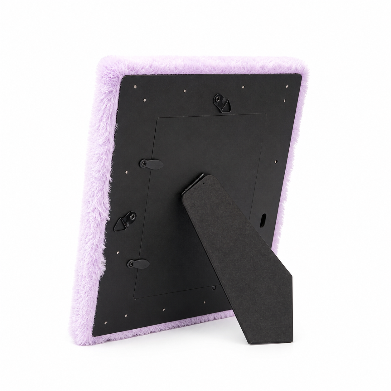 Dreamy Lavender - Plush Furry Picture Frame for 4‘’x 6'' inches photo