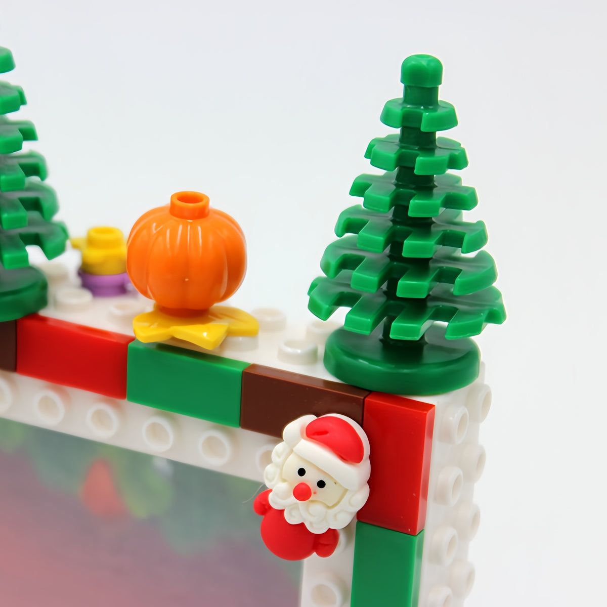 My Little Chrismas Tree - DIY Building Block 6‘’ Single Photo Frame