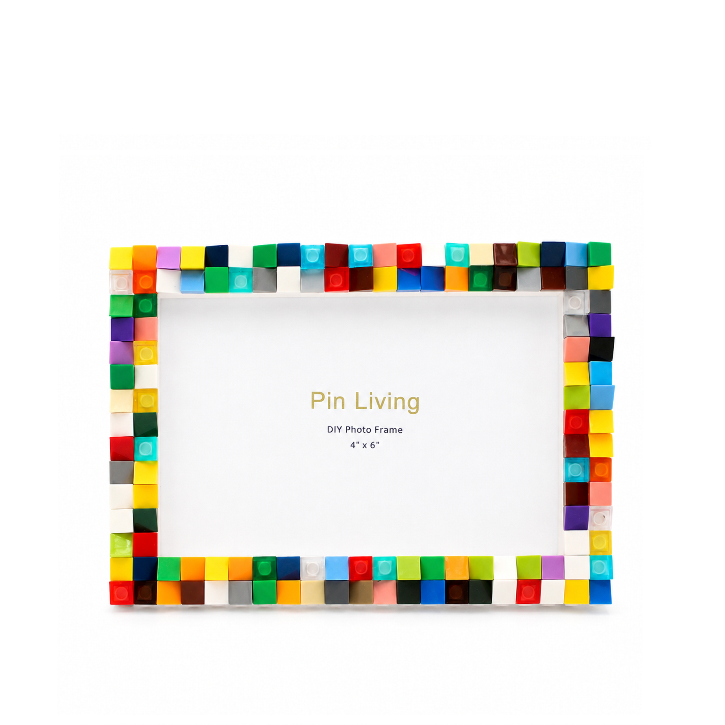 Creative Color - DIY Building Block 6‘’ Single Photo Frame