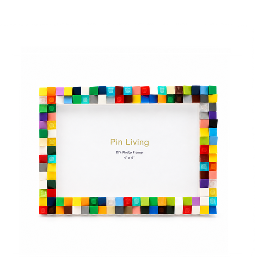 Creative Color - DIY Building Block 6‘’ Single Photo Frame