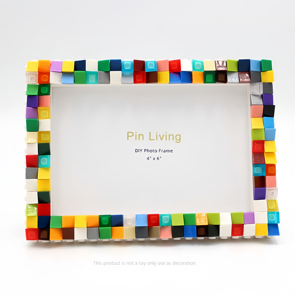 Creative Color - DIY Building Block 6‘’ Single Photo Frame