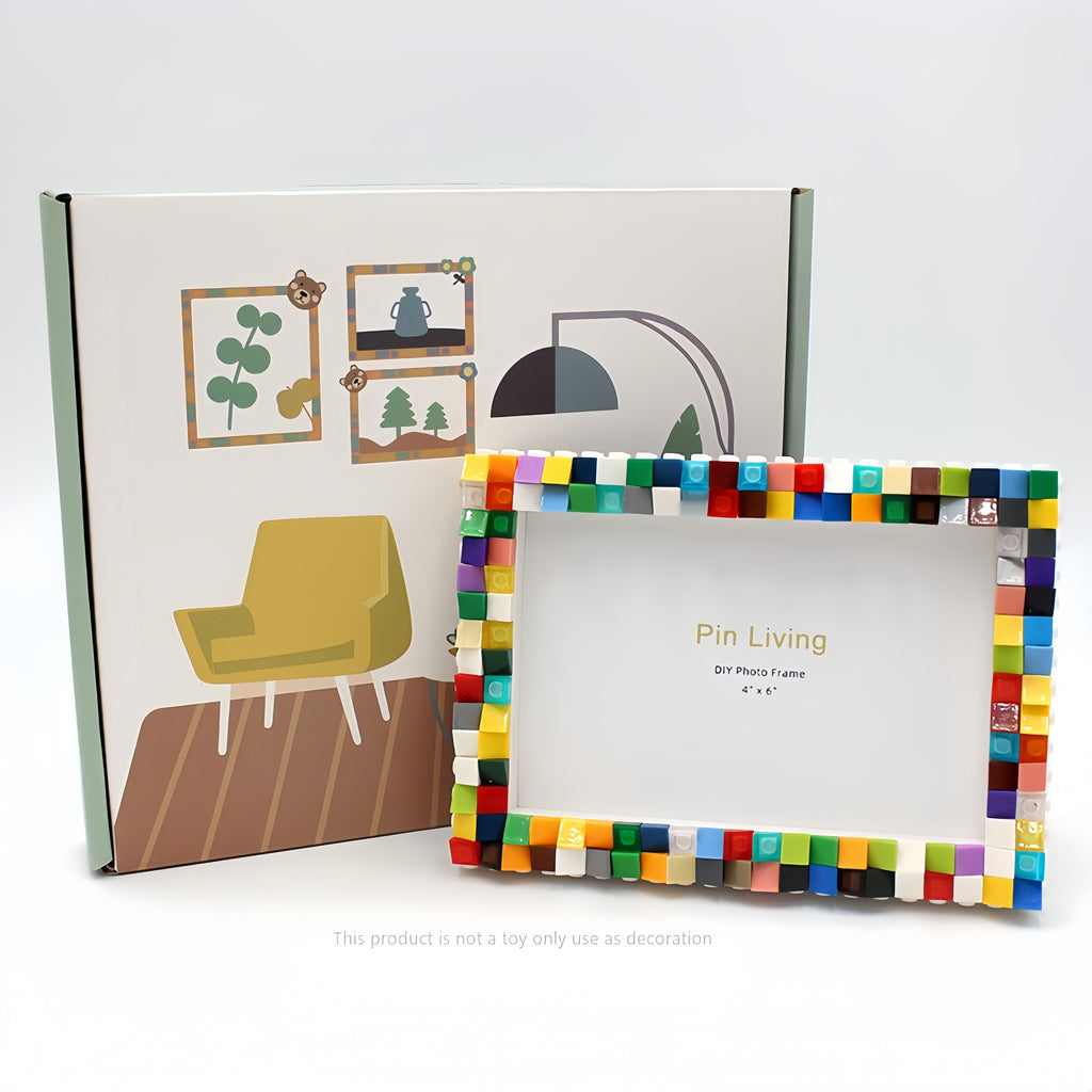 Creative Color - DIY Building Block 6‘’ Single Photo Frame