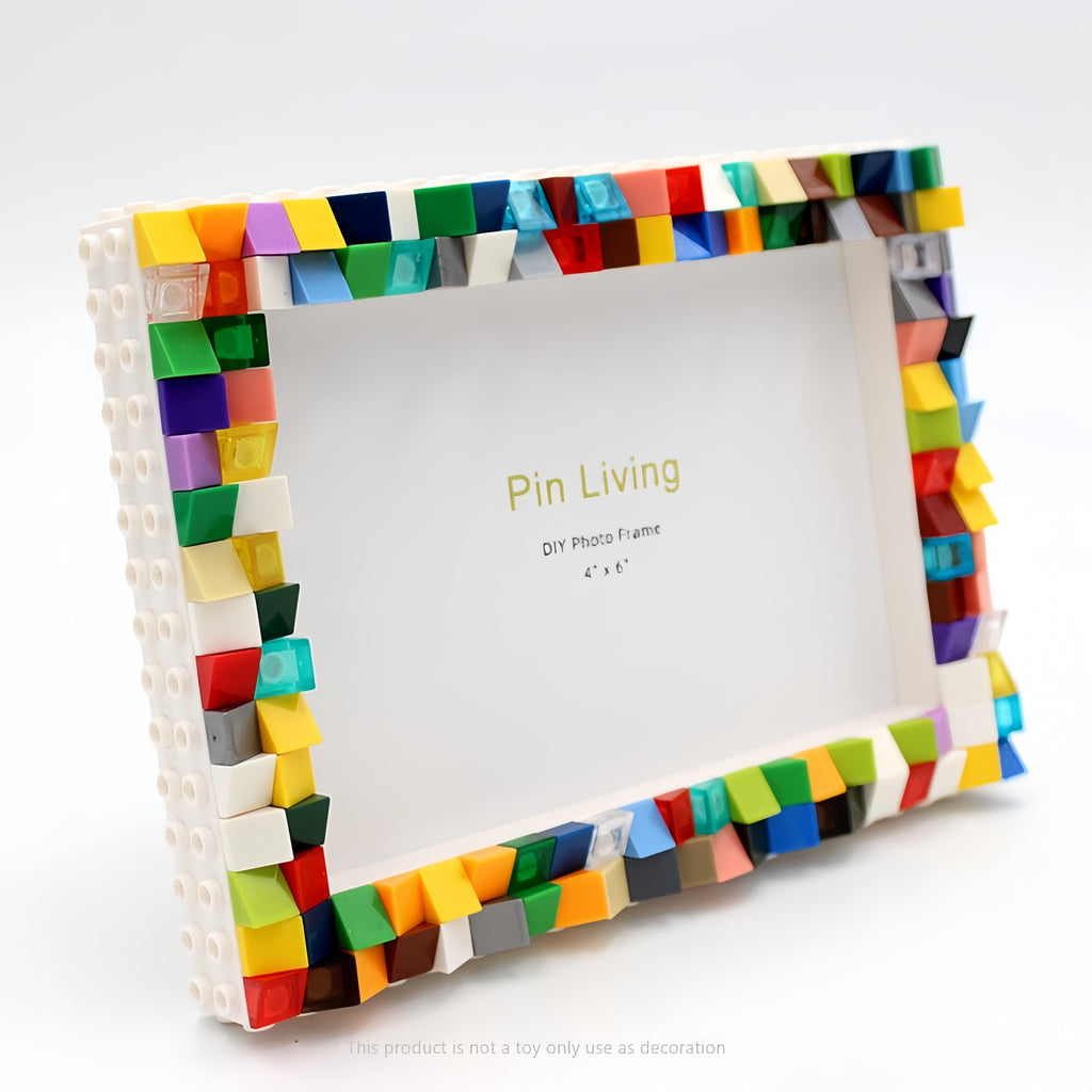 Creative Color - DIY Building Block 6‘’ Single Photo Frame