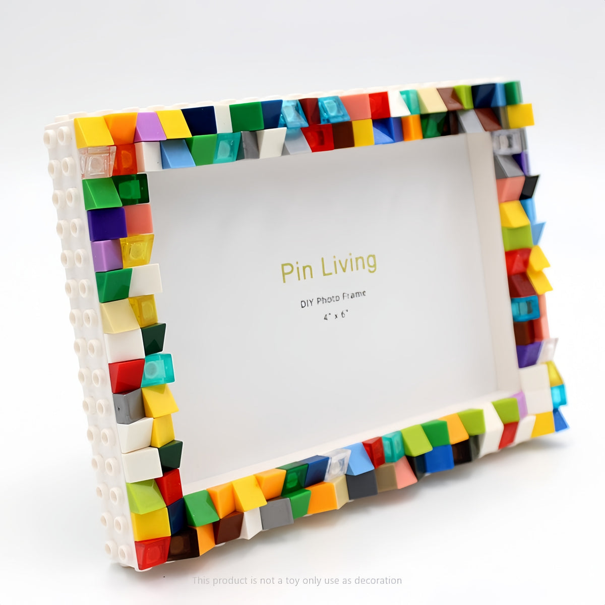 Creative Color - DIY Building Block 6‘’ Single Photo Frame